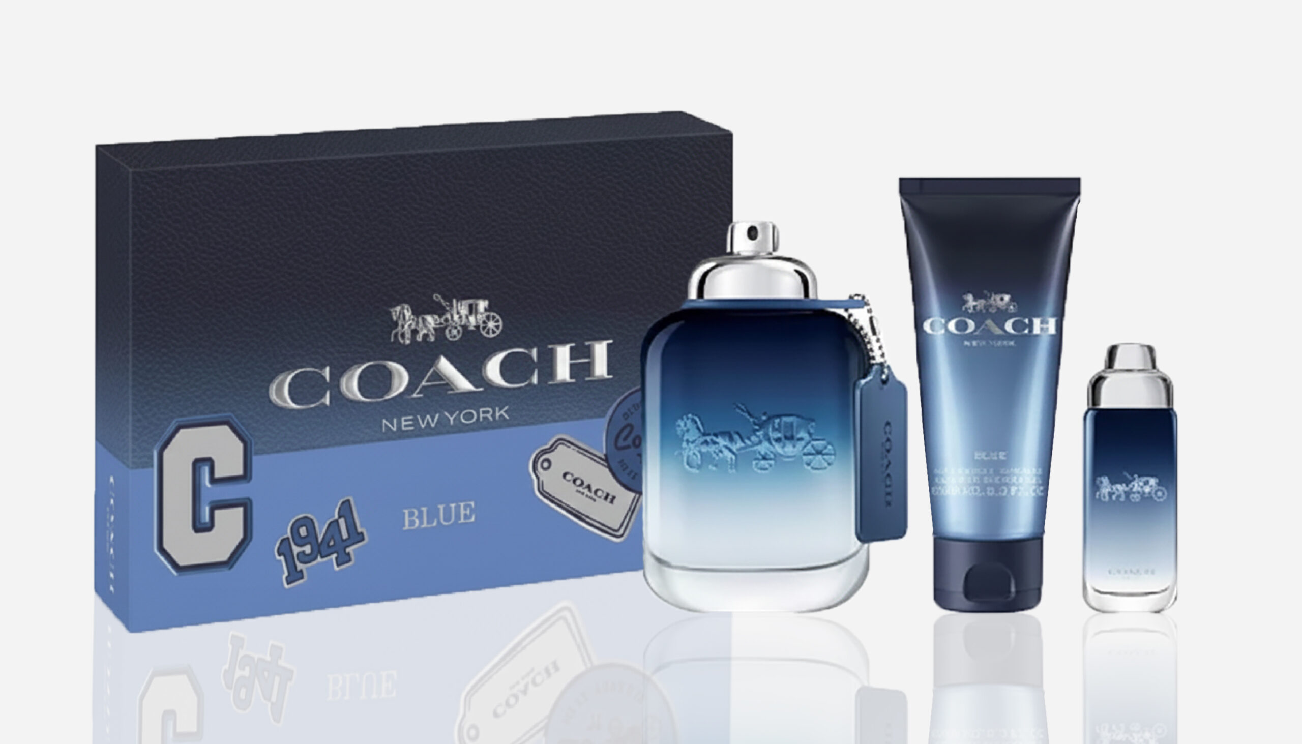 Coach Blue Eau de Toilette 3-Piece Gift Set for Men | SB Fragrances