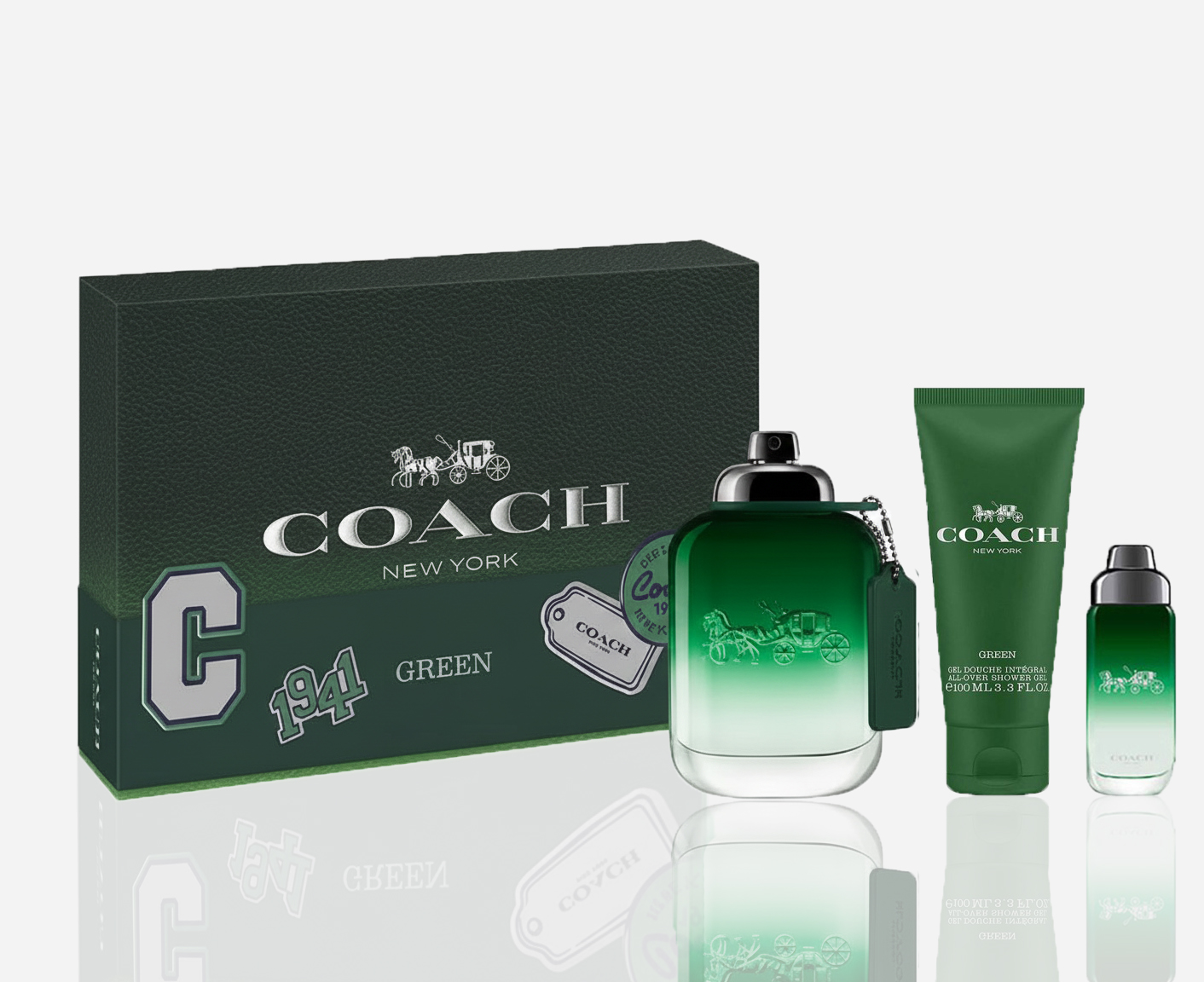 Coach Green Edt 3 Piece Gift Set | SB Fragrances