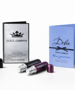 5-Piece Fragrance Sample Bundle + Refillable Atomizer | SB Fragrances