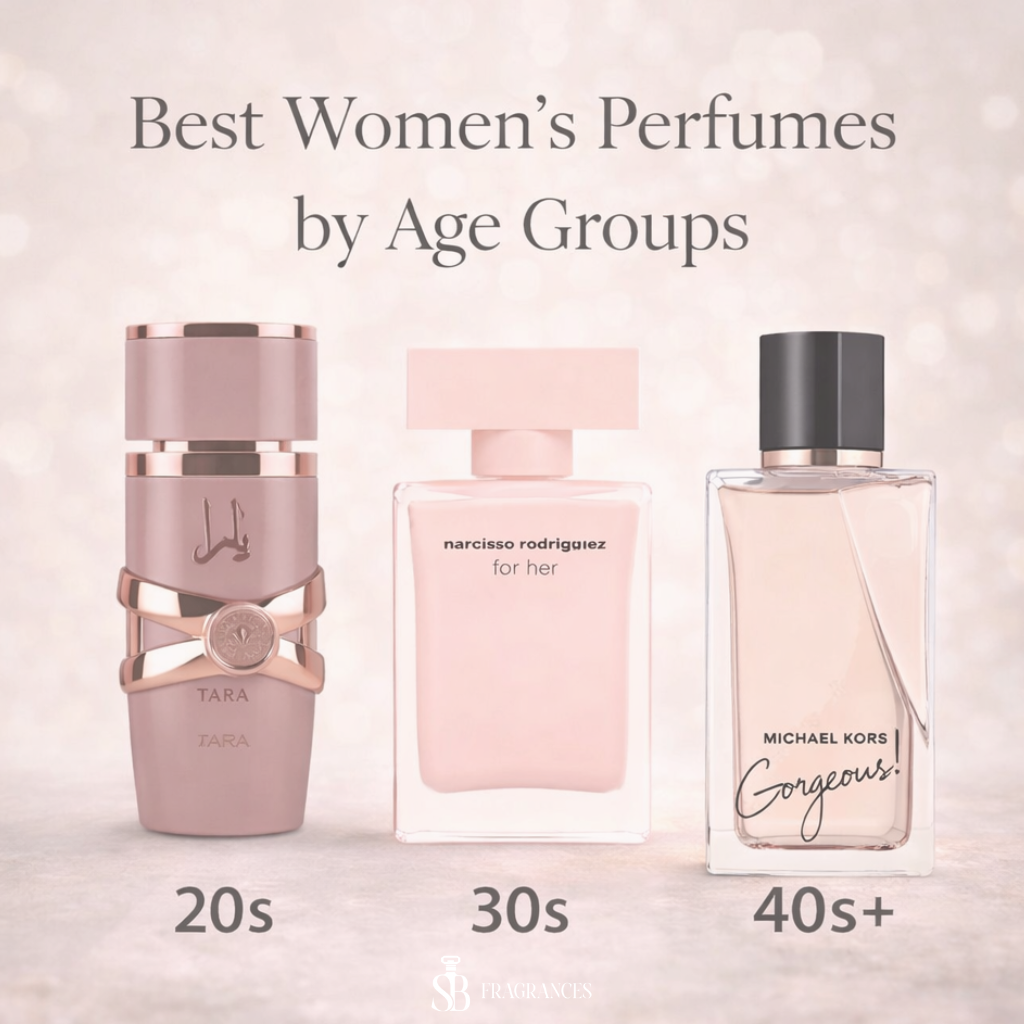 Best Womens Perfumes by Age Groups | SB Fragrances