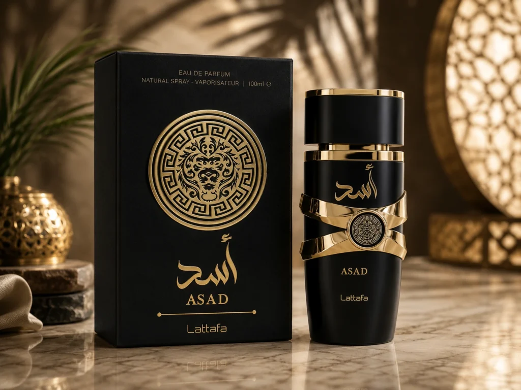 Lattafa Asad strong and bold oud for men