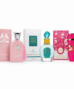 Oud Set for Her | Delilah Pour Femme, Thameen Musk So Poudree & Yara Candy