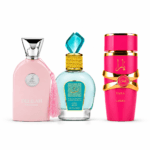 Oud Set for Her | Delilah Pour Femme, Thameen Musk So Poudree & Yara Candy