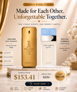 Couple Bundle Deal | 1 Million & Dolce & Gabbana Light Blue 100ml