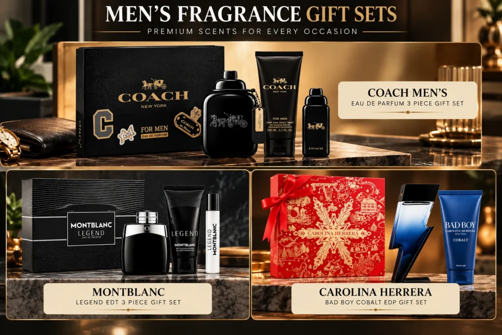 men's fragrance gift sets from SB Fragrances